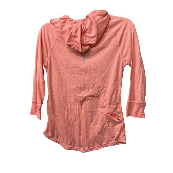 Nike Womens Dri-FIT Running Hoodie Medium Coral - Picture 4 of 4